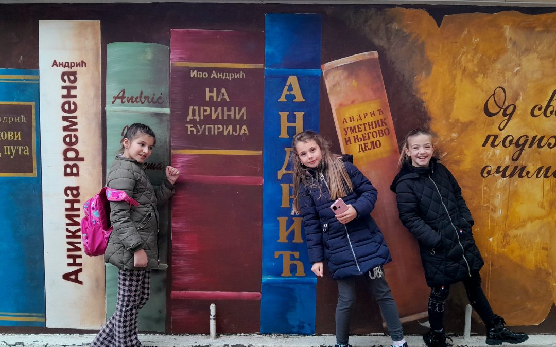 Интерактивно дружење са писцима за дјецу – Дејаном Алексићем и Горданом Тимотијевић у просторијама градске библиотеке „Иво Андрић“ у Вишеграду